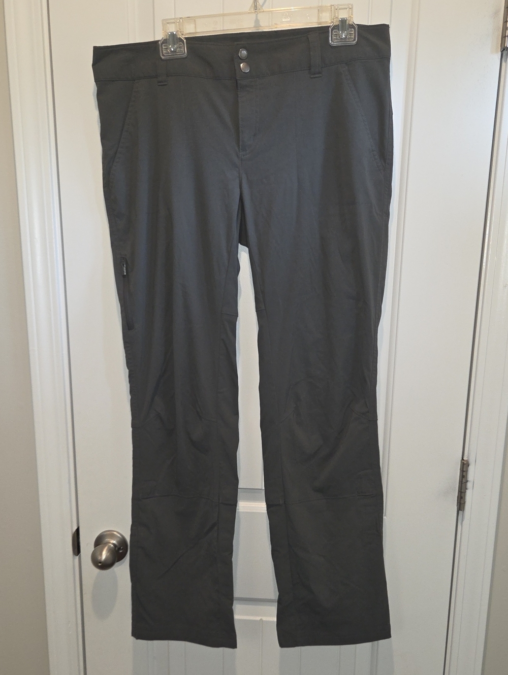 Columbia Women's Dark Gray Outdoor Pants with Side Zip Pocket